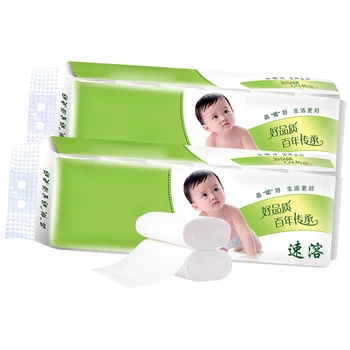 12 Roll Instant Soluble Toilet Paper Bulk Roll Bath Bathtoom Paper Towel 4-ply Tissue for Baby Adult HG99
12 Roll Instant Soluble Toilet Paper Bulk Roll Bath Bathtoom Paper Towel 4-ply Tissue for Baby Adult HG99