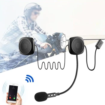Bluetooth 5.0 Helmet Motorcycle Headset Wireless Speakers Handsfree Mic Rechargeable Waterproof Headphone 
Bluetooth 5.0 Helmet Motorcycle Headset Wireless Speakers Handsfree Mic Rechargeable Waterproof Headphone