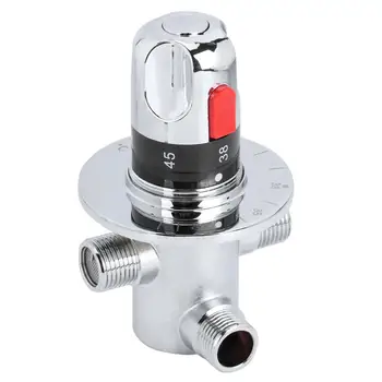 1 Pcs Adjustable Thermostatic Mixer Valve Brass Thermostatic Hot/Cold Water Mixing Temperature Control Valve For Water Heater
1 Pcs Adjustable Thermostatic Mixer Valve Brass Thermostatic Hot/Cold Water Mixing Temperature Control Valve For Water Heater