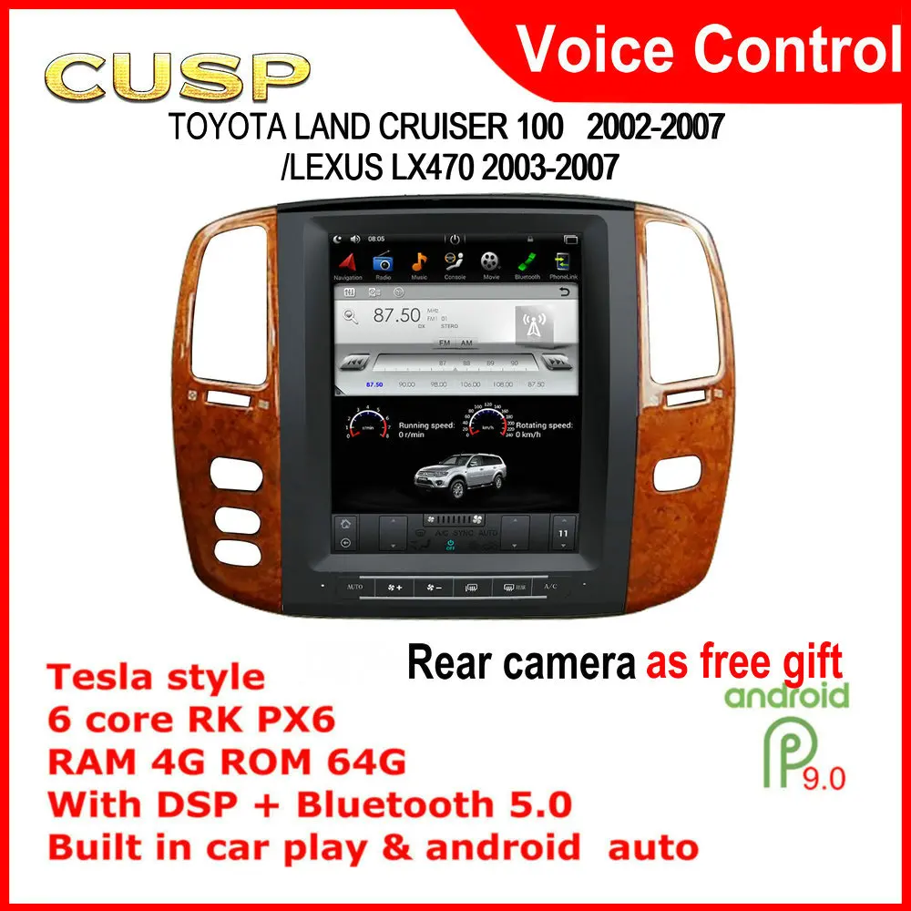 LAND CRUISER 100 ANDROID CAR GPS For TOYOTA LAND CRUISER 100 GPS 12.1 inch 4G+64G Car Multimedia DSP Car NAVIGATION Car Stereo
LAND CRUISER 100 ANDROID CAR GPS For TOYOTA LAND CRUISER 100 GPS 12.1 inch 4G+64G Car Multimedia DSP Car NAVIGATION Car Stereo