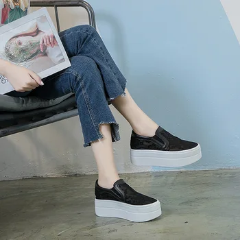 Women's shoes thick bottom mesh hollowed out breathable women's casual shoes elastic band increased women's shoes BG-81 
Women's shoes thick bottom mesh hollowed out breathable women's casual shoes elastic band increased women's shoes BG-81