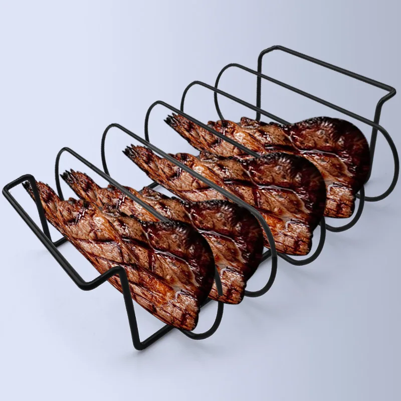 2020 NEW High Quality Non-Stick Stainless Steel BBQ Tools Steak Holders Rack Grill Stand Roasting Rib Rack Kitchen Accessories
2020 NEW High Quality Non-Stick Stainless Steel BBQ Tools Steak Holders Rack Grill Stand Roasting Rib Rack Kitchen Accessories