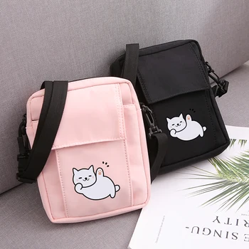 2019 Cute Cat Print Crossbody Message Bags Single Shoulder Bags Travel Casual Handbags High Capacity Cell Phone Keys Cards Bag
2019 Cute Cat Print Crossbody Message Bags Single Shoulder Bags Travel Casual Handbags High Capacity Cell Phone Keys Cards Bag