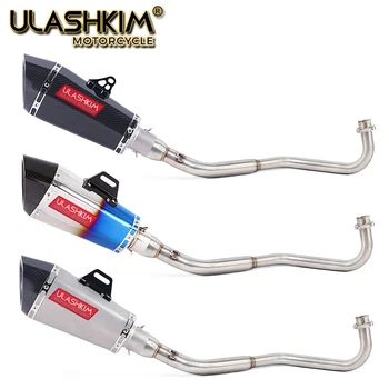 M3 Motorcycle Full System Exhaust Muffler Middle Connect Pipe Slip On For HONDA GROM MSX 125 MSX125 2012 2013 2014 2015
M3 Motorcycle Full System Exhaust Muffler Middle Connect Pipe Slip On For HONDA GROM MSX 125 MSX125 2012 2013 2014 2015