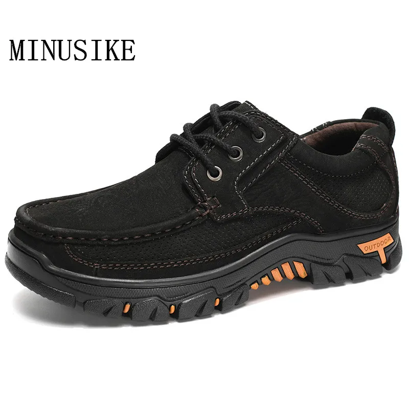 Genuine leather outdoor shoes men breathable hiking shoes mountain climbing shoes trekking shoes men big size walking sneakers
Genuine leather outdoor shoes men breathable hiking shoes mountain climbing shoes trekking shoes men big size walking sneakers