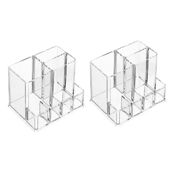 2Pcs Lipstick Holder 7 Spaces Lipgloss Organizer,Makeup Holder & Cosmetics Storage Display Acrylic Cosmetic Storage Box
2Pcs Lipstick Holder 7 Spaces Lipgloss Organizer,Makeup Holder & Cosmetics Storage Display Acrylic Cosmetic Storage Box