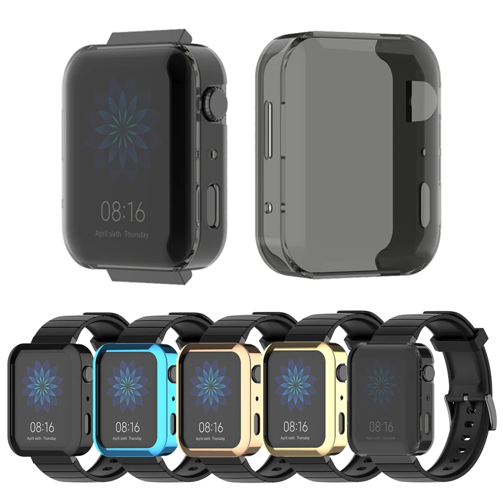 Screen Protector Cover For Mi Case Electroplated HD Shockproof bumper Smart Watch Accessories Shell For xiaomi watch Series 3 4
Screen Protector Cover For Mi Case Electroplated HD Shockproof bumper Smart Watch Accessories Shell For xiaomi watch Series 3 4