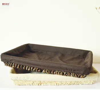 Corn husk sundries in cloth weaving belt receive basket straw pallet shallow mouth receive a case
Corn husk sundries in cloth weaving belt receive basket straw pallet shallow mouth receive a case