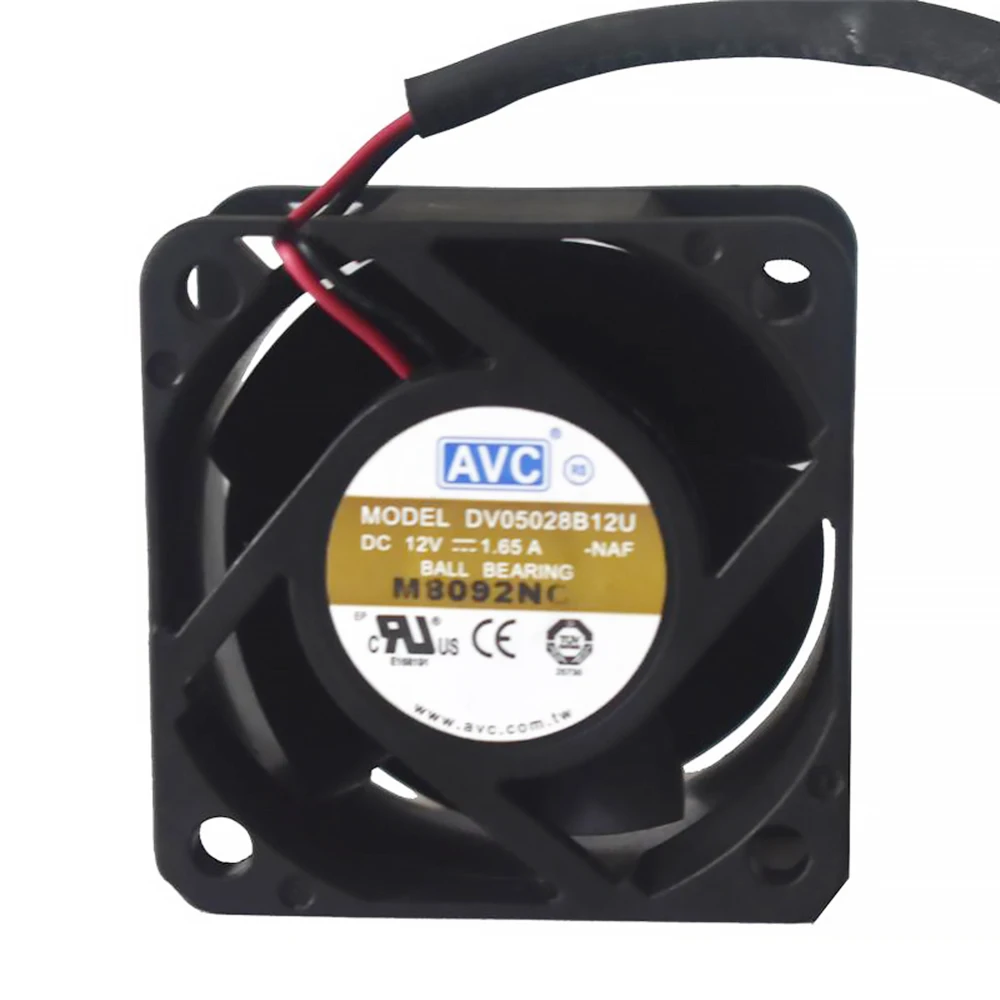 For AVC DV05028B12U 5028 50X50X28mm 5cm DC 12V 1.65A 4 wire server inverter pwm cooling fan
For AVC DV05028B12U 5028 50X50X28mm 5cm DC 12V 1.65A 4 wire server inverter pwm cooling fan