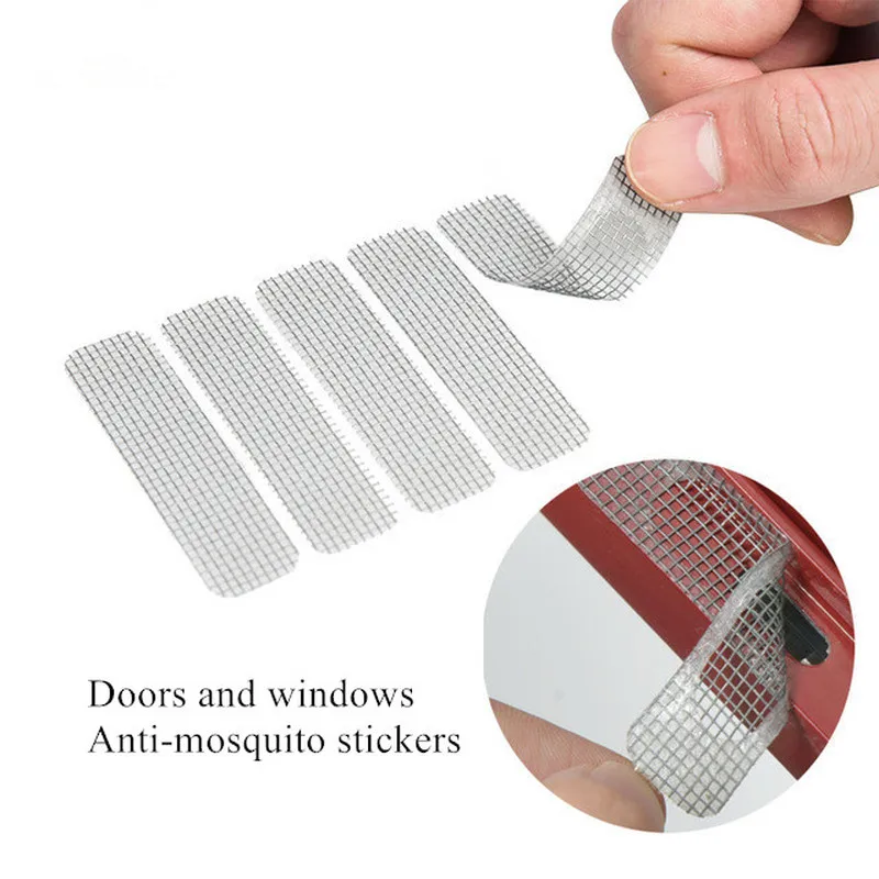 5 PCS/set Mosquito Screen Door Window Net Mesh Adhesive Anti-insect Fly Bug Door Insect Screen Window Repair Patch Sticker
5 PCS/set Mosquito Screen Door Window Net Mesh Adhesive Anti-insect Fly Bug Door Insect Screen Window Repair Patch Sticker