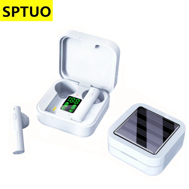 Air6plus Solar Charging Bluetooth v5.0 Earphone TWS Wireless Headphones Noise Cancelling Waterproof Earphones Earbuds
Air6plus Solar Charging Bluetooth v5.0 Earphone TWS Wireless Headphones Noise Cancelling Waterproof Earphones Earbuds
