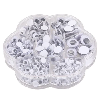 600 Pieces Mixed Self-adhesive Wiggle Googly Eyes DIY Scrapbooking Crafts Toy Accessories (Assorted Sizes)
600 Pieces Mixed Self-adhesive Wiggle Googly Eyes DIY Scrapbooking Crafts Toy Accessories (Assorted Sizes)