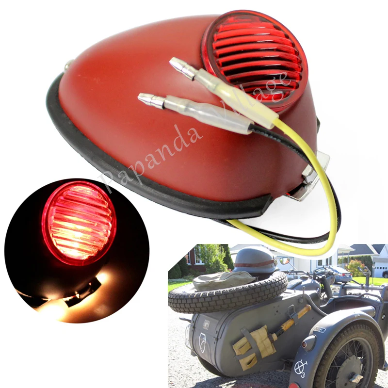 Мотоциклетный задний стоп светильник для DBK KS KS750 BMW M1 M72 R12 R75 R51 R61 R66 R71 K750 Урал Sidecar| |