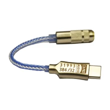Type-C to 3.5Mm HiFi Digital Headphone Amplifier CX31993 Chip Decoding DAC Audio Decoding Cable for Android Win10
Type-C to 3.5Mm HiFi Digital Headphone Amplifier CX31993 Chip Decoding DAC Audio Decoding Cable for Android Win10