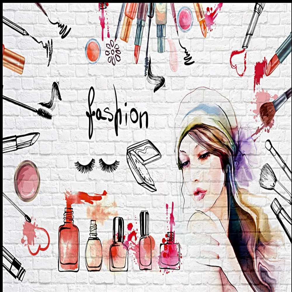 Dropship Drop Shipping Custom Mural Watercolor Brick Hand Painted Cosmetics Nail Shop Makeup Shop Background Wallpaper Commerce
Dropship Drop Shipping Custom Mural Watercolor Brick Hand Painted Cosmetics Nail Shop Makeup Shop Background Wallpaper Commerce
