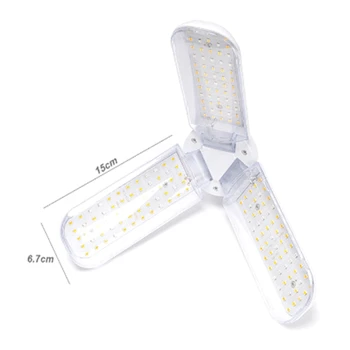 24/36/48W LED Plant Growth Light 2/3/4 Leaf Folding Full Spectrum Lamp Phytolamp M76D
24/36/48W LED Plant Growth Light 2/3/4 Leaf Folding Full Spectrum Lamp Phytolamp M76D