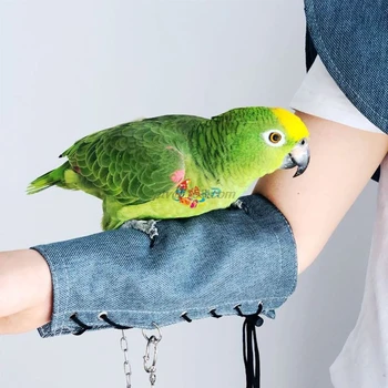 Parrot Anti-scratch Denim Armguards Multipurpose Arm Protector Bird Diaper for Small Medium Parakeets Cockatiels Durable
Parrot Anti-scratch Denim Armguards Multipurpose Arm Protector Bird Diaper for Small Medium Parakeets Cockatiels Durable