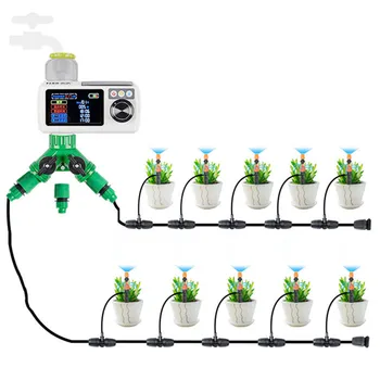LED Display Garden Watering Timer Solar Charging Automatic Electronic Water Timer Home Garden Irrigation Timer Controller System
LED Display Garden Watering Timer Solar Charging Automatic Electronic Water Timer Home Garden Irrigation Timer Controller System