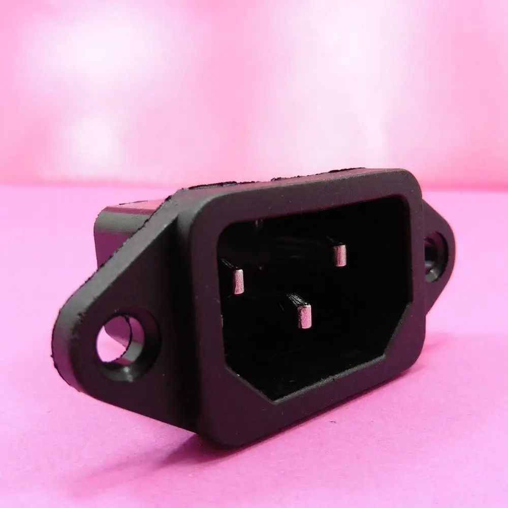 AC 250V 10A IEC320 C14 Mount Male Plug 3 Pins Panel Socket socket V9M9 P3W3 with ear Fixed-hole Conn Inlet J8F6
AC 250V 10A IEC320 C14 Mount Male Plug 3 Pins Panel Socket socket V9M9 P3W3 with ear Fixed-hole Conn Inlet J8F6