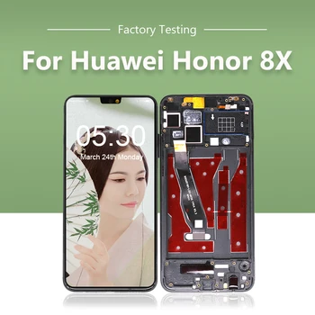 10pcs/lot for Huawei Honor 8x LCD Display Touch Screen Digiztizer + Frame + Sensor Flex Assembly Free Shipping by DHL EMS
10pcs/lot for Huawei Honor 8x LCD Display Touch Screen Digiztizer + Frame + Sensor Flex Assembly Free Shipping by DHL EMS