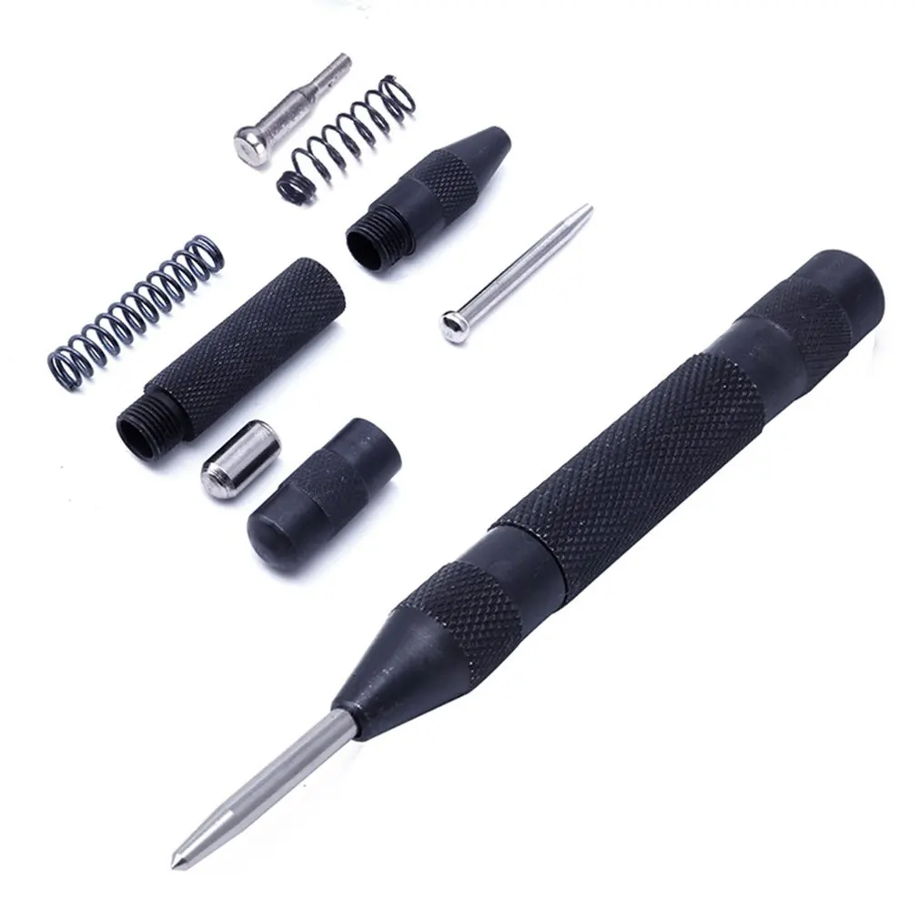 5 Inch Automatic Center Punch Metal Punch Tool Automatic Locator Strike Spring Loaded Marking Starting Hole Tool Chisel Steel
5 Inch Automatic Center Punch Metal Punch Tool Automatic Locator Strike Spring Loaded Marking Starting Hole Tool Chisel Steel