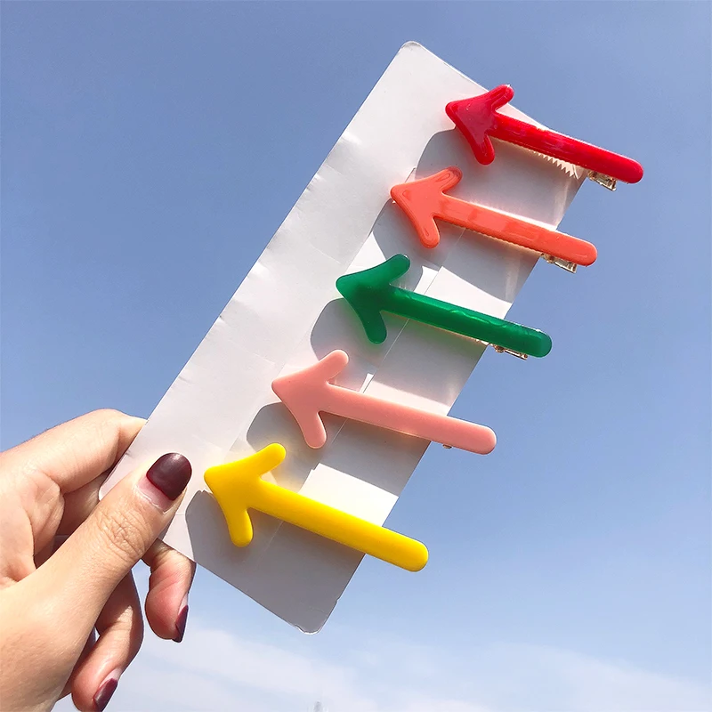 Gray Yellow Green Pink Red Pink Orange Arrow Mark Hair Clips & Pins Acrylic Duckbill Hairpin Headwear For Women
Gray Yellow Green Pink Red Pink Orange Arrow Mark Hair Clips & Pins Acrylic Duckbill Hairpin Headwear For Women