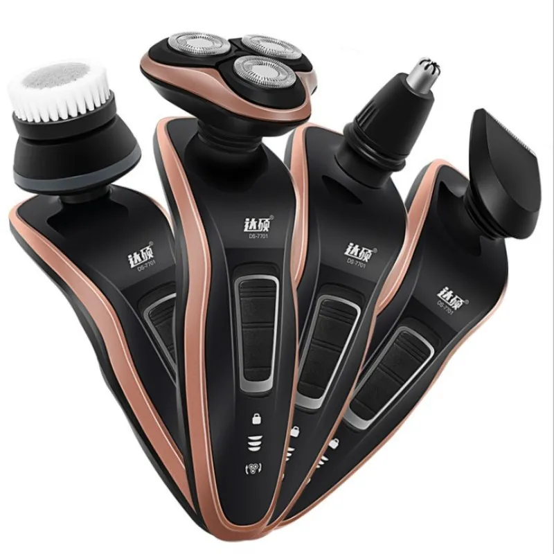 Da shuo Multi-functional Electric Shaver Four One Three Cutter Head Floating Shaver Washing Shaver Beard Knife
Da shuo Multi-functional Electric Shaver Four One Three Cutter Head Floating Shaver Washing Shaver Beard Knife