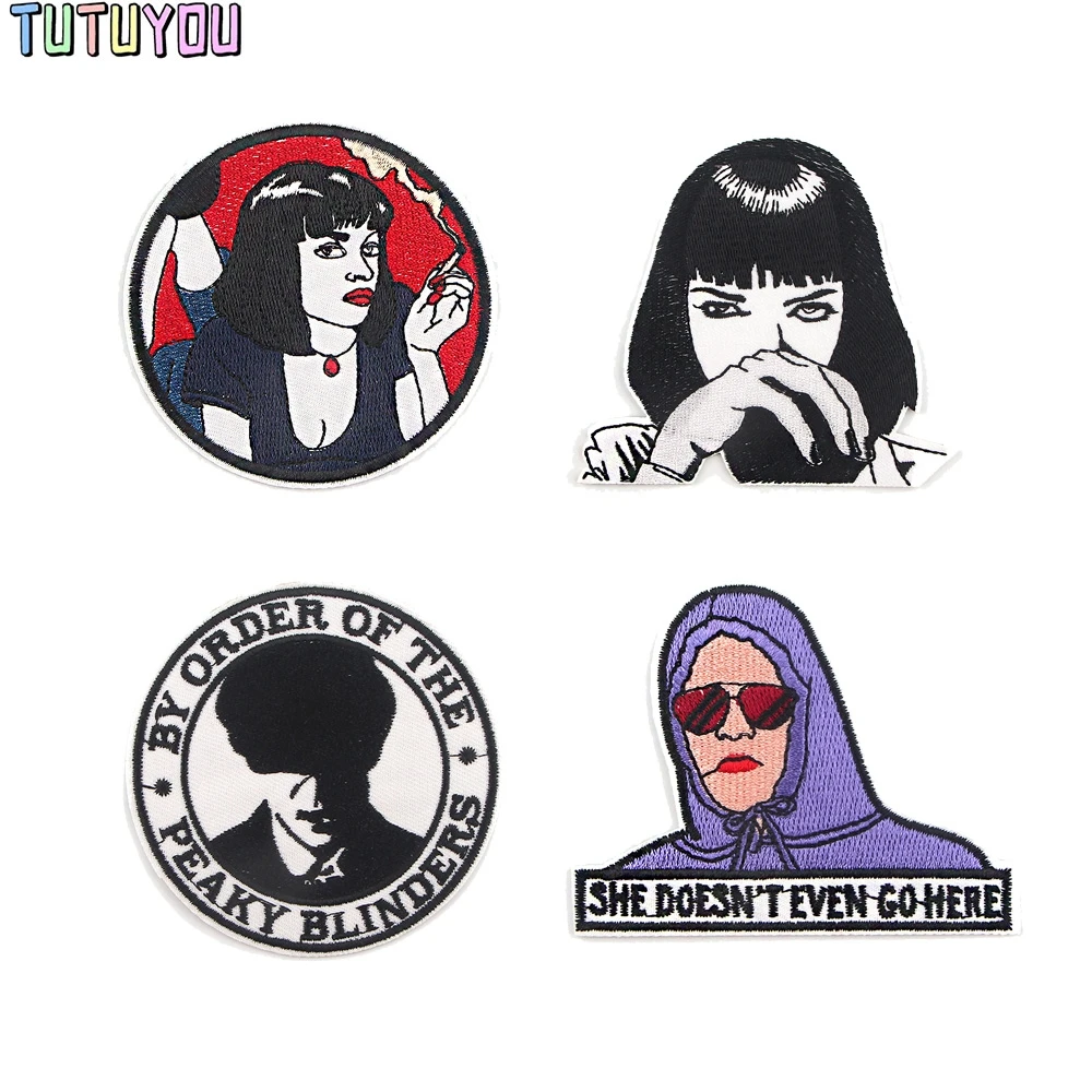 PC1769 TV Series Movie Characters Sticker For Clothing Applications Patches On Clothes Iron Embroidered Patch For Backpack Badge
PC1769 TV Series Movie Characters Sticker For Clothing Applications Patches On Clothes Iron Embroidered Patch For Backpack Badge