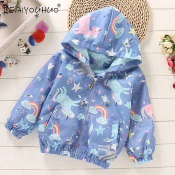 Trench Coat For Children Jacket Hooded Rainbow Unicorn Outerwear Long Sleeve Coat For Girls Kids Clothes Windbreaker 2 to 8 Year
Trench Coat For Children Jacket Hooded Rainbow Unicorn Outerwear Long Sleeve Coat For Girls Kids Clothes Windbreaker 2 to 8 Year