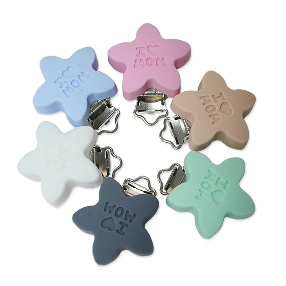 1pc New Shaped Pacifier Clip Silicone Bead Baby Teether Teething Accessories Pacifier Holder Soothing Pacifier
1pc New Shaped Pacifier Clip Silicone Bead Baby Teether Teething Accessories Pacifier Holder Soothing Pacifier