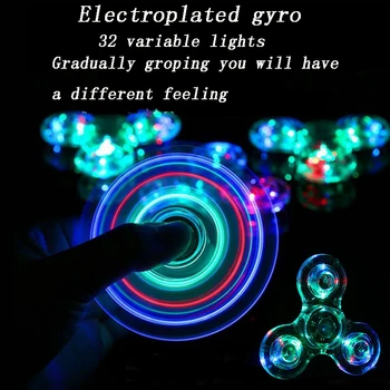 Classic UFO Lantern Gyro LED Fingertip Gyro Finger Gyro Electroplating Glowing 32 Changing Light Gyro Kids luminous toy
Classic UFO Lantern Gyro LED Fingertip Gyro Finger Gyro Electroplating Glowing 32 Changing Light Gyro Kids luminous toy