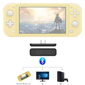 2019 Product GuliKit NS07 Route Air Wireless Audio Adapter or Type-C Transmitter for Nintendo Switch, Switch Lite, PS4 and PC
2019 Product GuliKit NS07 Route Air Wireless Audio Adapter or Type-C Transmitter for Nintendo Switch, Switch Lite, PS4 and PC