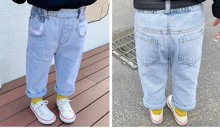 2019 New Korean casual jeans for children girl baby and child foreign style trousers and trousers
2019 New Korean casual jeans for children girl baby and child foreign style trousers and trousers