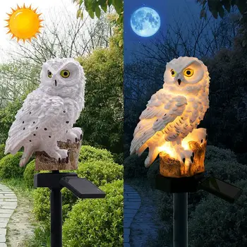 Owl Solar Light With Solar LED Panel Waterproof IP65 Outdoor Solar Powered Led Path Lawn Yard Garden Lamps Home Garden Decor
Owl Solar Light With Solar LED Panel Waterproof IP65 Outdoor Solar Powered Led Path Lawn Yard Garden Lamps Home Garden Decor