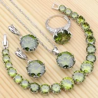 925-Silver-Jewelry-Sets-For-Women-Olive-Green-Cubic-Zirconia-White-Crystal-Ring-Bracelet-Necklace-Pendant.jpg_200x200