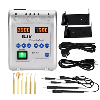 Dental Electric Waxer Wax Knife Carving Dental Lab Electric Waxer Carving Knife + 6 Wax Tips + 2 Pens
Dental Electric Waxer Wax Knife Carving Dental Lab Electric Waxer Carving Knife + 6 Wax Tips + 2 Pens
