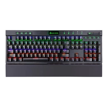 Magic-Refiner MK12 Mechanical Gaming Keyboard USB Wired 12 RGB 19 Backlight Mechanical Optical Switch 104 Keys for Gamer Office
Magic-Refiner MK12 Mechanical Gaming Keyboard USB Wired 12 RGB 19 Backlight Mechanical Optical Switch 104 Keys for Gamer Office