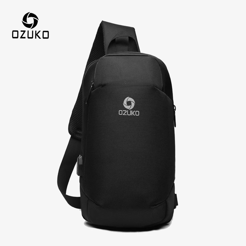 OZUKO USB Charging Chest Bags for Men Multifunction Waterproof Crossbody Bag Fashion Male Messenger Bag Men's iPad Sling Bag New
OZUKO USB Charging Chest Bags for Men Multifunction Waterproof Crossbody Bag Fashion Male Messenger Bag Men's iPad Sling Bag New
