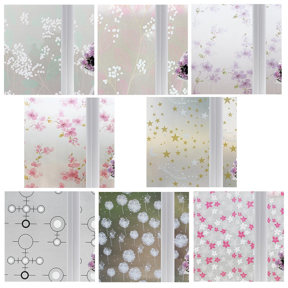 60*200CM Window Self-adhesive Sticker Insulation Sun Protection Printing Glass Film Paper Sticker Films for Home Decoration
60*200CM Window Self-adhesive Sticker Insulation Sun Protection Printing Glass Film Paper Sticker Films for Home Decoration