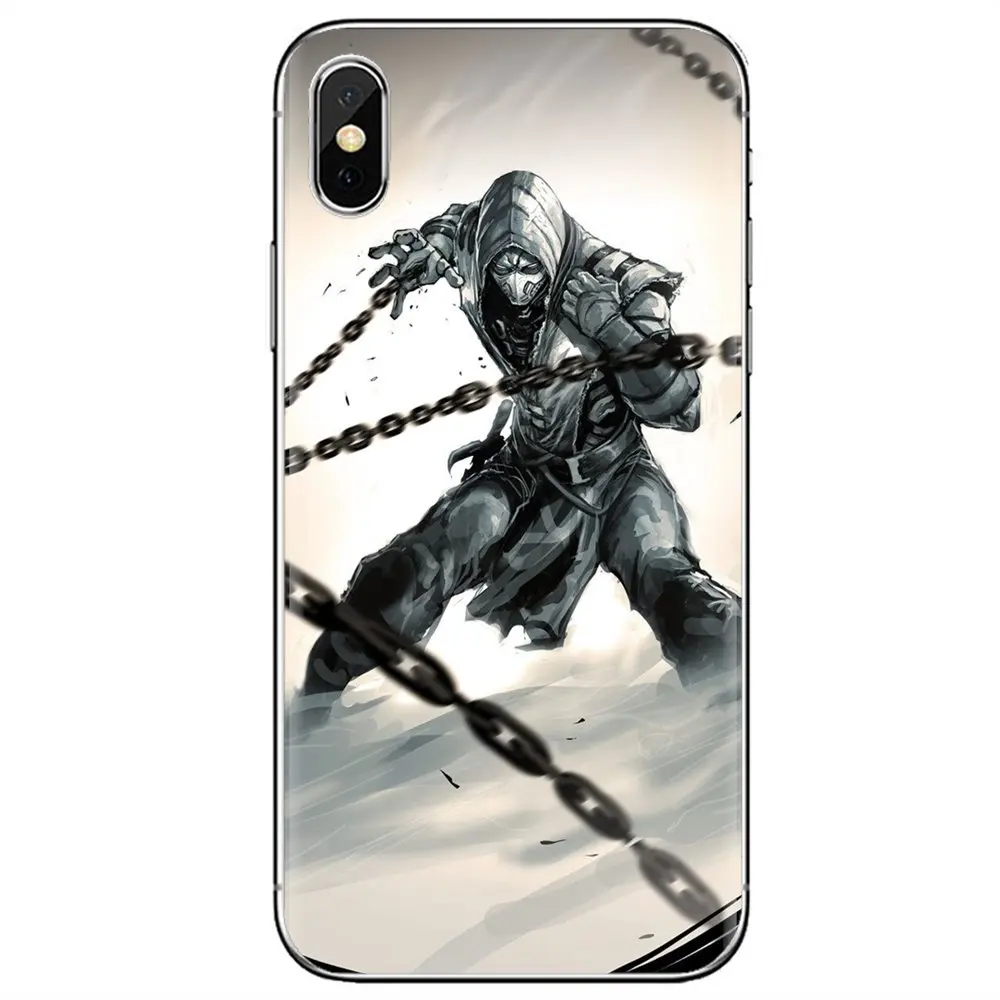 Силиконовый чехол для телефона Mortal kombat x Scorpion Ninja Samsung Galaxy J1 J2 J3 J4 J5 J6 J7 J8 Plus 2018 Prime 2015
