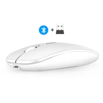 2.4GHz Bluetooth Mouse USB Rechargeable Wireless Thin Silent Mice for Laptop PC 28GE
2.4GHz Bluetooth Mouse USB Rechargeable Wireless Thin Silent Mice for Laptop PC 28GE