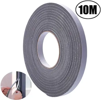 Lvcky 10 m Foam Draught Excluder Weather Strip Tape Weatherstrip Weather Seals for Window Door Sealing (3 cm, Black)
Lvcky 10 m Foam Draught Excluder Weather Strip Tape Weatherstrip Weather Seals for Window Door Sealing (3 cm, Black)