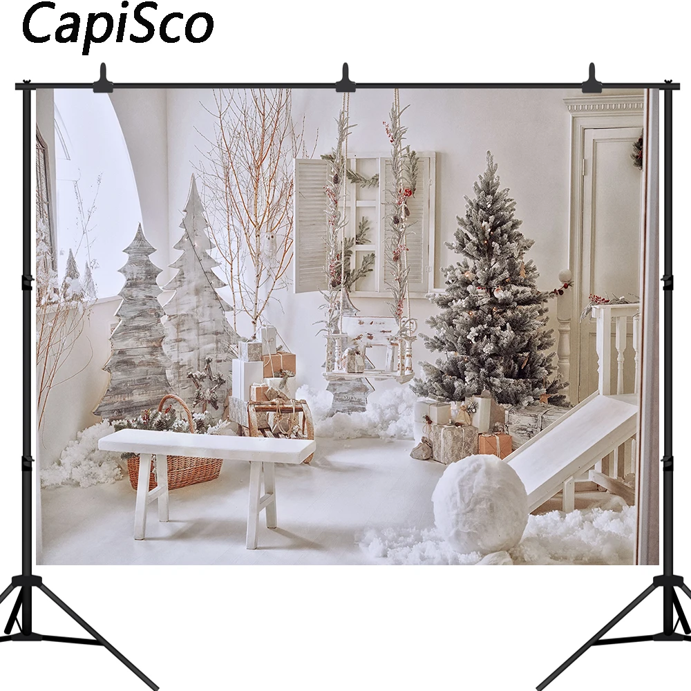 Capisco Christmas Tree Photography Backdrop Pine Tree snow window Background Family Festival Decorations Party Photo Studio Prop
Capisco Christmas Tree Photography Backdrop Pine Tree snow window Background Family Festival Decorations Party Photo Studio Prop
