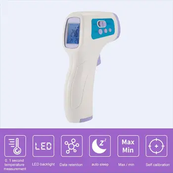 CK-T1501 Handheld Infrared Temperature Measurement Standing Thermometer Non-Contact Type High Precision Portable Thermometer
CK-T1501 Handheld Infrared Temperature Measurement Standing Thermometer Non-Contact Type High Precision Portable Thermometer