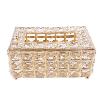 Rectangular Crystal Tissue Box Cover, Decorative Paper Box, Crystal Napkin Holder, Facial Tissue Holder for Bathroom
Rectangular Crystal Tissue Box Cover, Decorative Paper Box, Crystal Napkin Holder, Facial Tissue Holder for Bathroom