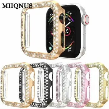 1PC Rhinestone Double Rows Diamonds Watch Protective Case PC Shockproof Cover Full Around For Apple Watch Series 6 5 4 3 2 1 SE
1PC Rhinestone Double Rows Diamonds Watch Protective Case PC Shockproof Cover Full Around For Apple Watch Series 6 5 4 3 2 1 SE