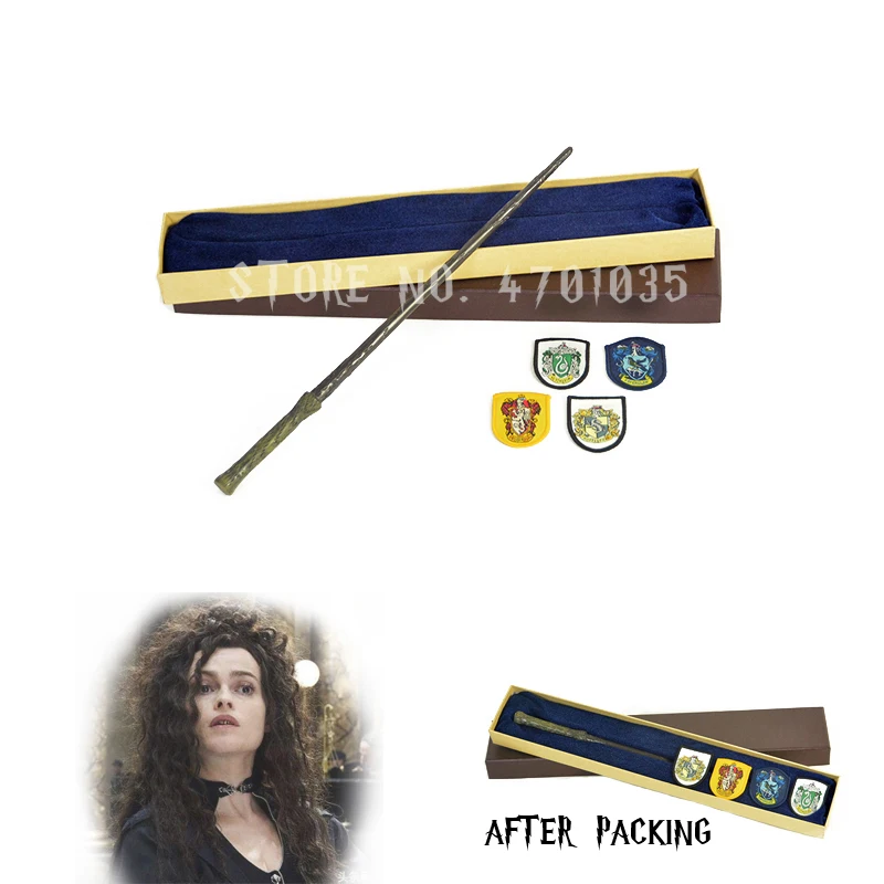 28 Kinds of Potter magic Wand With Gift Box Packing Metal-Core Magic Wand For Children Cosplay Harried Magical Wand With Gift H762c34b26edf4b509d9cca987f52085du