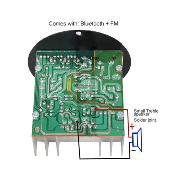 New 30W Bluetooth Amplifier Board 12V 220V Mono Subwoofer Amp Module for Speaker DIY
New 30W Bluetooth Amplifier Board 12V 220V Mono Subwoofer Amp Module for Speaker DIY
