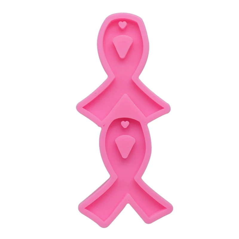 DIY Ribbon Keychain Pendant Casting Silicone Mould Crafts Key Chain Jewelry Making Tools Crystal Epoxy Resin Mold
DIY Ribbon Keychain Pendant Casting Silicone Mould Crafts Key Chain Jewelry Making Tools Crystal Epoxy Resin Mold