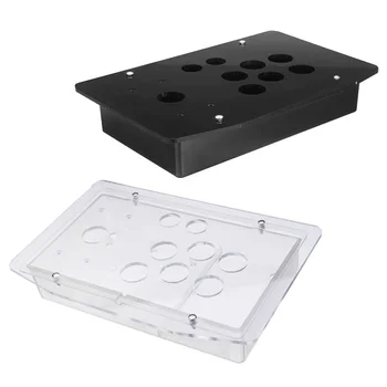 DIY Acrylic Panel Case Sturdy Construction Arcade Joystick Replacement Handle Arcade Game Kit Clear Black Durable
DIY Acrylic Panel Case Sturdy Construction Arcade Joystick Replacement Handle Arcade Game Kit Clear Black Durable